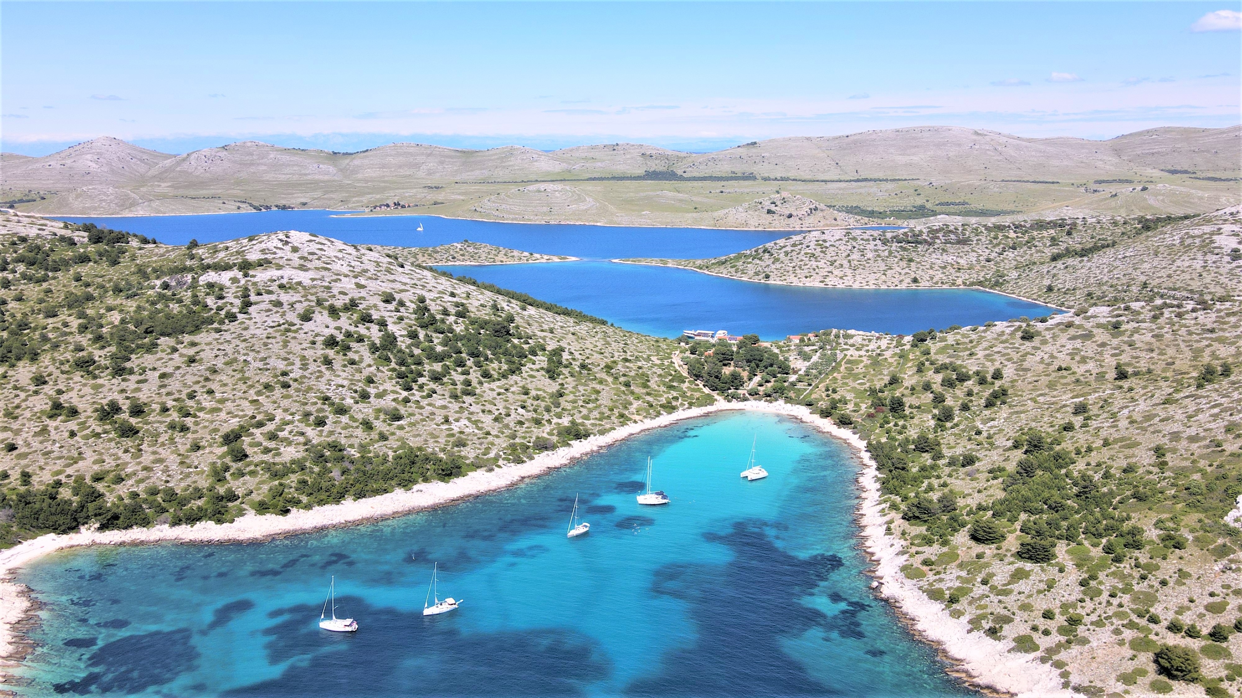 One-day boat excursion to Telašćica Nature Park (salt lake) and Levrnaka island (NP Kornati)