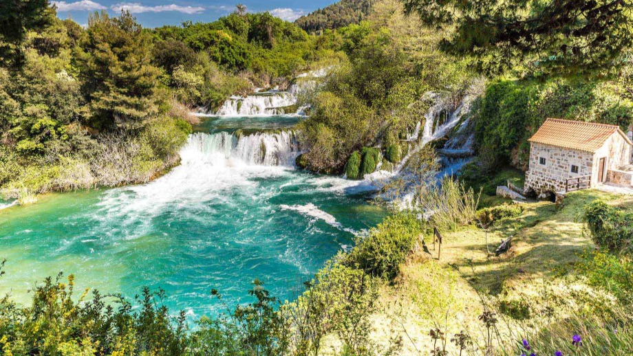 Krka National Park (waterfalls) and Skradin - one-day excursion by bus