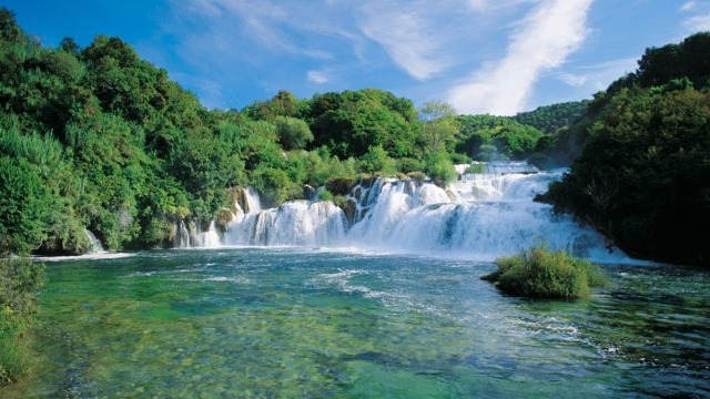 Krka National Park (waterfalls) and Šibenik - one-day excursion by bus 