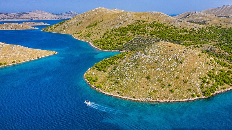 Full day boat trip to the Nature Park Telašćica and Island Katina (Kornati) - from Sv. Filp i Jakov & Biograd na Moru
