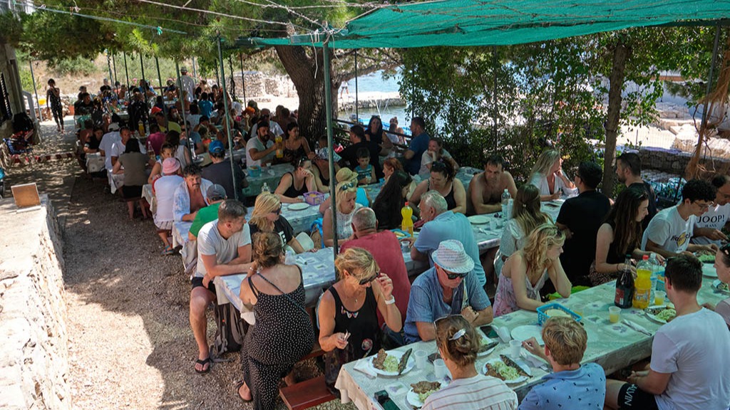 Full day boat trip to the Nature Park Telašćica and Island Katina (Kornati) - from Sv. Filp i Jakov & Biograd na Moru